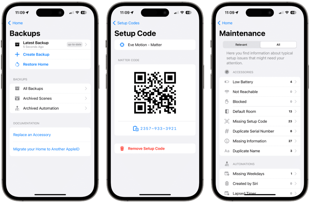 Controller for HomeKit Features