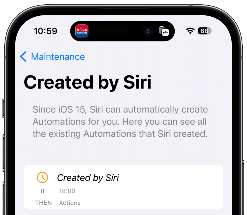 Created by Siri